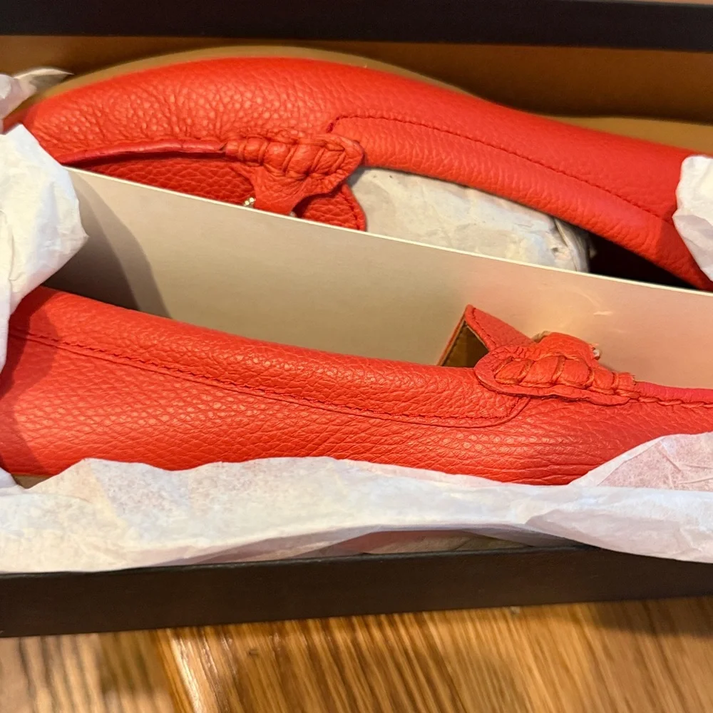Coach bright orange woman Loafers - Picture 15 of 16